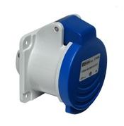 Wandkontaktdoos / inbouw / bus CEE 3P/16A/220V - IP44 - 6h -
